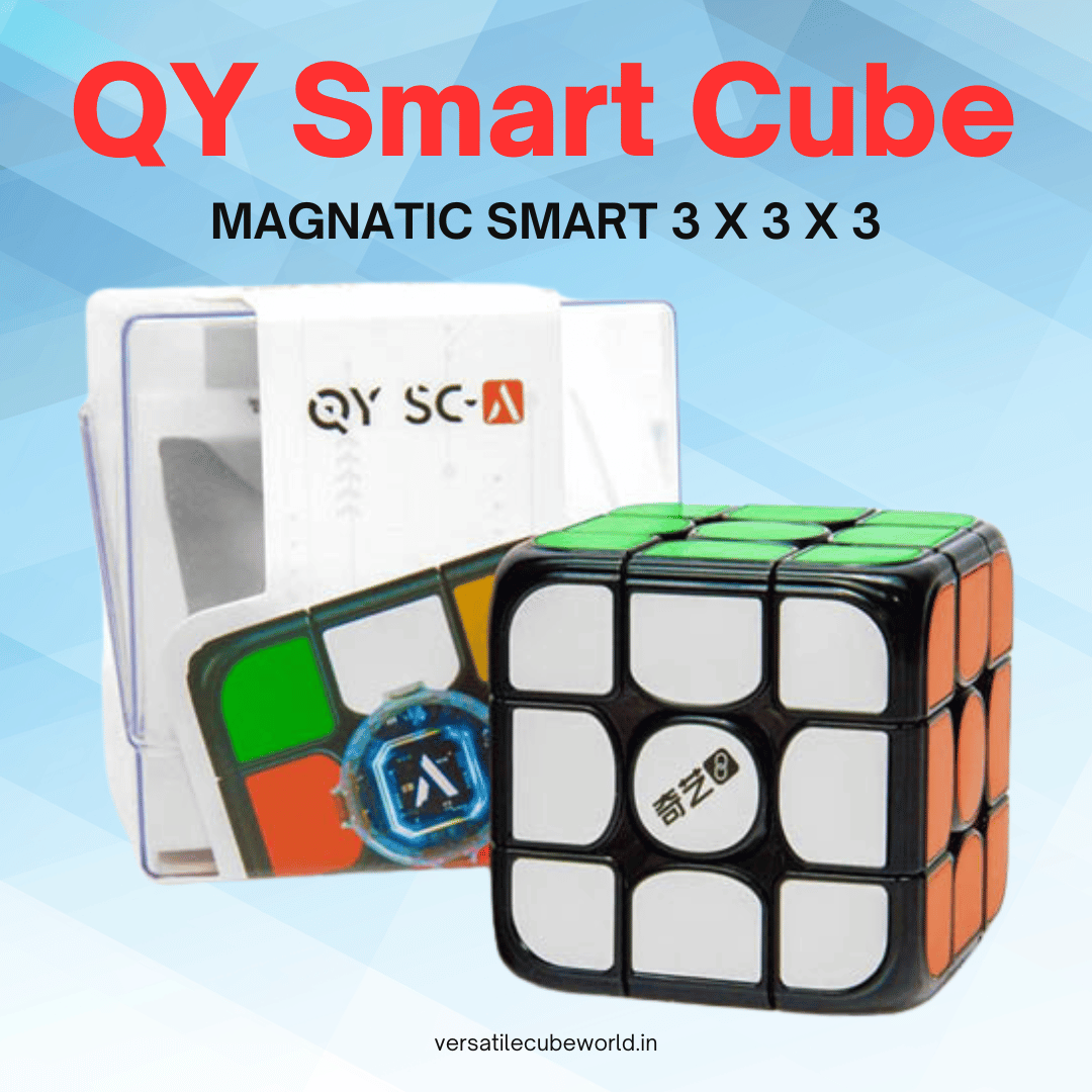 QiYi Smart Cube 3x3 Bluetooth Puzzle - AI-Enhanced Speedcubing, Real-Time Feedback, 48 Magnets, Long-Lasting Battery, Perfect for Beginners & Advanced Solvers